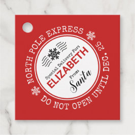 Weihnachtsfeiertag - Sonderausstellung "Santa Nort Geschenkanhänger