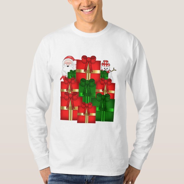 Weihnachtsfeiertag - T - Shirt (Vorderseite)