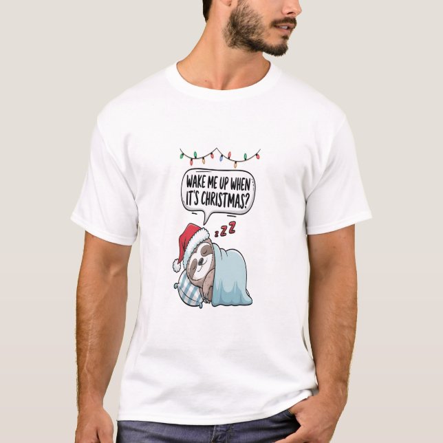 Weihnachtsfeiertag T-Shirt (Vorderseite)