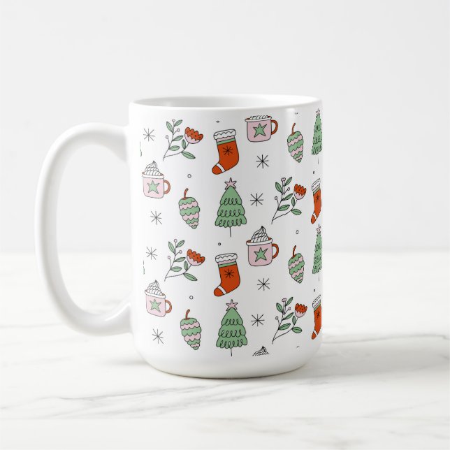 Weihnachtsfeiertag Tasse (Links)