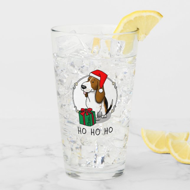 Weihnachtsfeiertag (Tribfarbe 1) Niedlich Glas (Rückseite Ice)