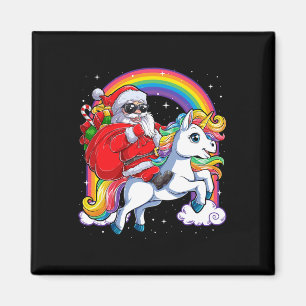 Weihnachtsfeiertag - Unicorn Magnet