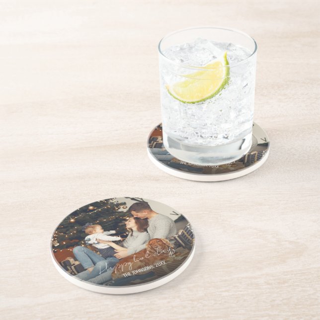 Weihnachtsfeiertag - Untersetzer (Seite)