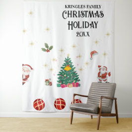 Weihnachtsfeiertag Wandteppich