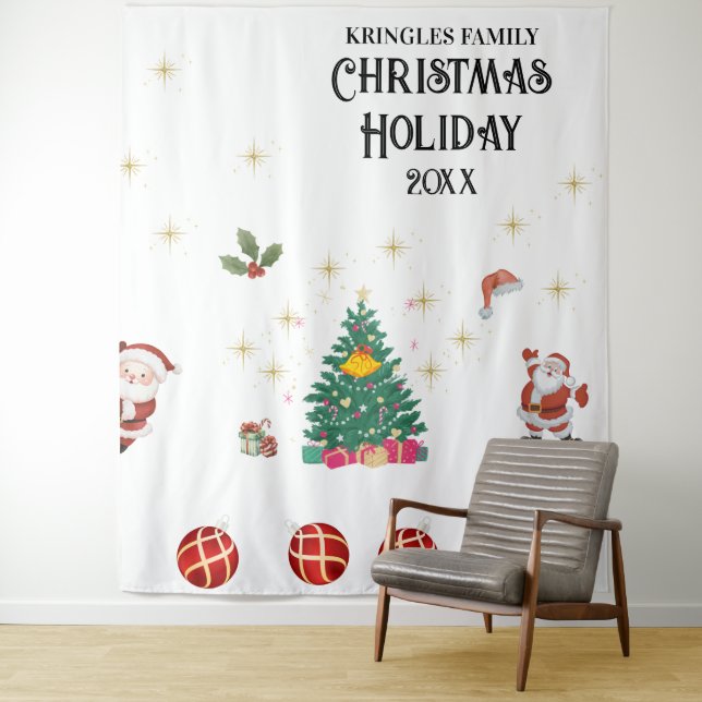 Weihnachtsfeiertag Wandteppich (Beispiel)