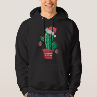 Weihnachtsfeiertag Weihnachts-Kakteen Weihnachts-P Hoodie