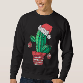 Weihnachtsfeiertag Weihnachts-Kakteen Weihnachts-P Sweatshirt