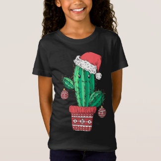 Weihnachtsfeiertag Weihnachts-Kakteen Weihnachts-P T-Shirt