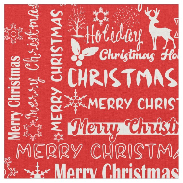 Weihnachtsfeiertag, Weihnachtsmuster, Winter Stoff (Nahaufnahme)