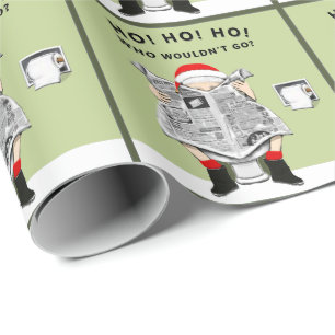 Weihnachtsfeiertag Weißes Elefantengeschenk Geschenkpapier