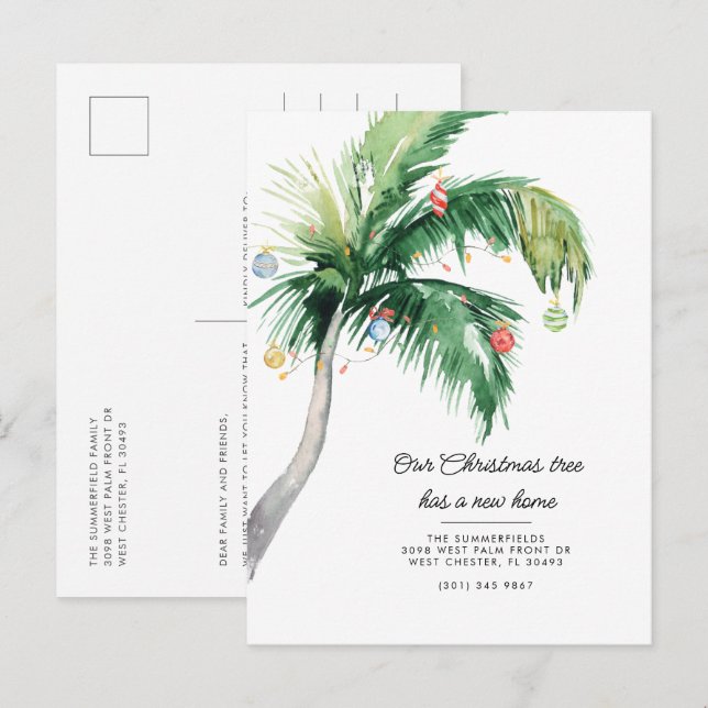 Weihnachtsfeiertag Wir haben bewegende Ankündigung (Vorne/Hinten)