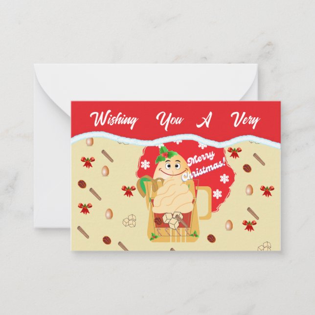 Weihnachtsfeiertage 2024 mitteilungskarte (Vorderseite)