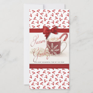 Weihnachtsfeiertage, beste Zeit des Jahres Feiertagskarte