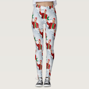 Weihnachtsfeiertage Donald Trump Leggings