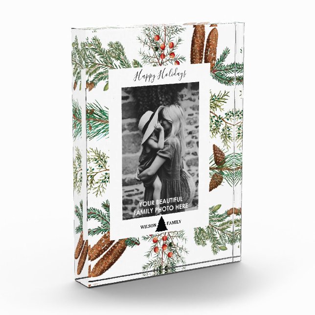 Weihnachtsfeiertage Familienfeiertag Foto Kiefernb (Links)