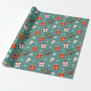 Weihnachtsfeiertage geschenkpapier