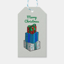 Weihnachtsfeiertage Geschenktag Geschenkanhänger