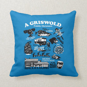 Weihnachtsfeiertage - Icons und Quotes Kissen