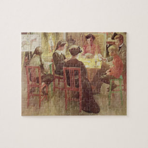 Weihnachtsfeiertage, Kneipe. in "Lasst Licht Puzzle