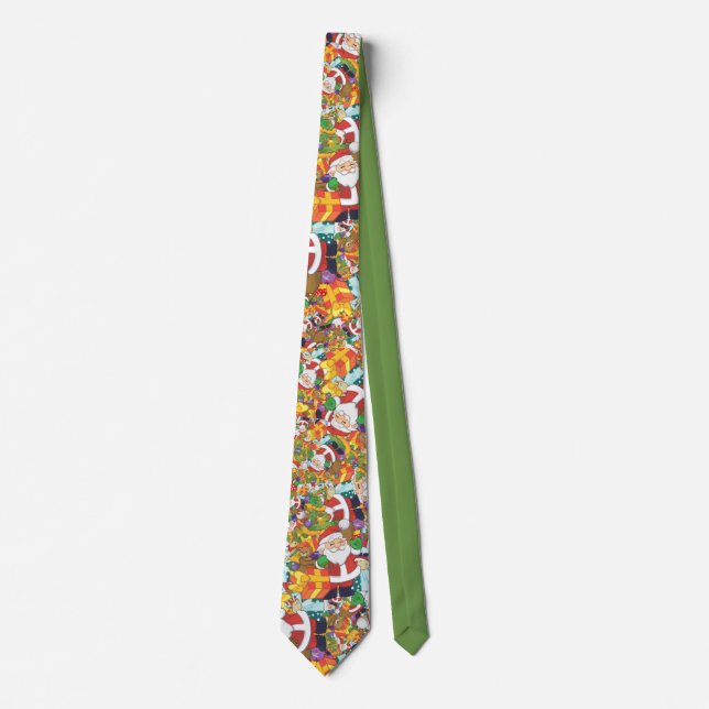 Weihnachtsfeiertage Krawatte (Vorderseite)