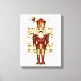 Weihnachtsfeiertage Leinwand Art-Nutcracker