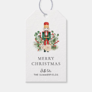 Weihnachtsfeiertage Nutcracker-Skript Geschenkanhänger