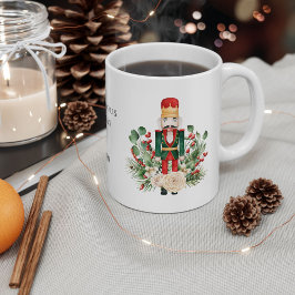 Weihnachtsfeiertage Nutcracker Skript Personalisie Kaffeetasse