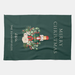 Weihnachtsfeiertage Nutcracker-Skriptfamilie Geschirrtuch