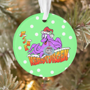 Weihnachtsfeiertage Octopus Cartoon Ornament