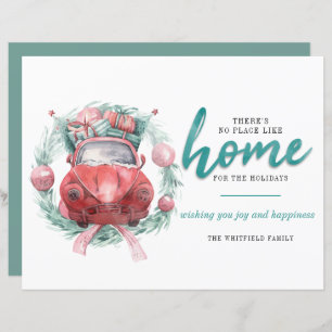 Weihnachtsfeiertage ohne Ort wie Zuhause