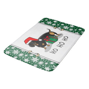 Weihnachtsfeiertage (S.S. Schwarz & Bräu Niedlich) Badematte