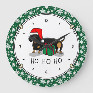 Weihnachtsfeiertage (S.S. Schwarz & Bräu Niedlich) Große Wanduhr