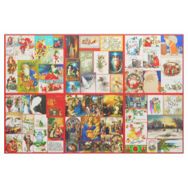 Weihnachtsfeiertage-Sammelheftung oder Quilt-Panel Stoff