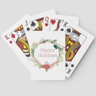 Weihnachtsfeiertage Spielkarten