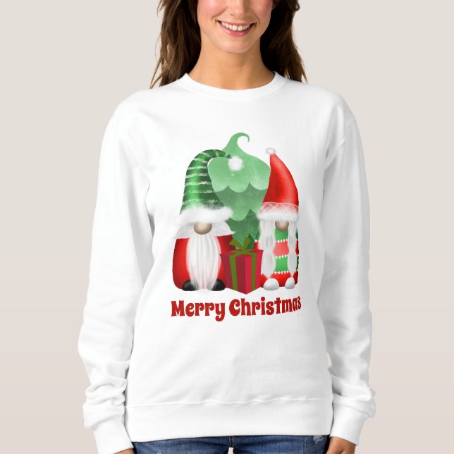 Weihnachtsfeiertage Sweatshirt (Vorderseite)