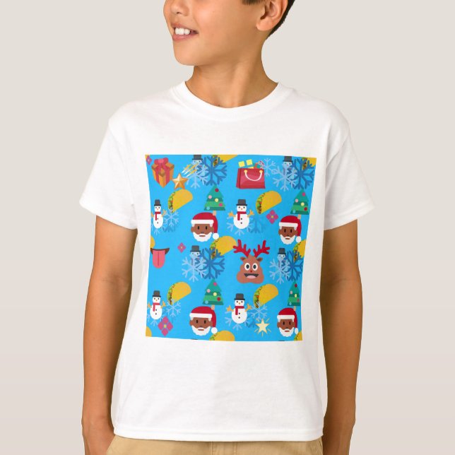 Weihnachtsfeiertage T-Shirt (Vorderseite)