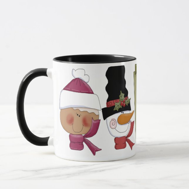 Weihnachtsfeiertage Tasse (Links)