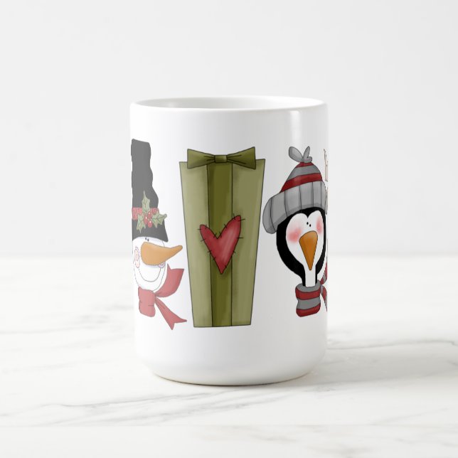 Weihnachtsfeiertage Tasse (Mittel)