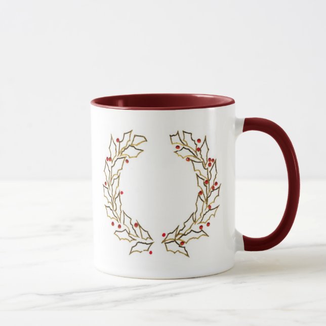 Weihnachtsfeiertage-Tasse Tasse (Rechts)
