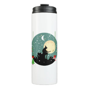 Weihnachtsfeiertage Thermosbecher