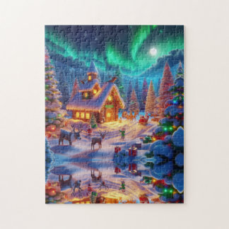 Weihnachtsfeiertage Vibes Puzzle