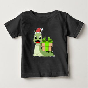 Weihnachtsfeiertage Weihnachtsmannmütze Baby T-shirt