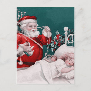 Weihnachtsfeiertagen Feiertagspostkarte