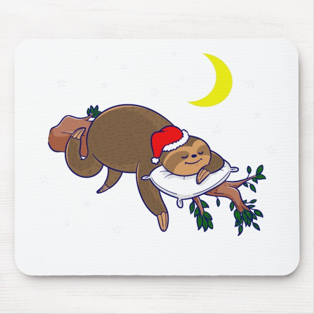 Weihnachtsfeiertagen Mousepad (Vorne)