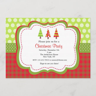 Weihnachtsfeiertags-Party Einladungen