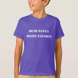 Weihnachtsfeiertags-Spaß für Kinder-Nicht eine T-Shirt