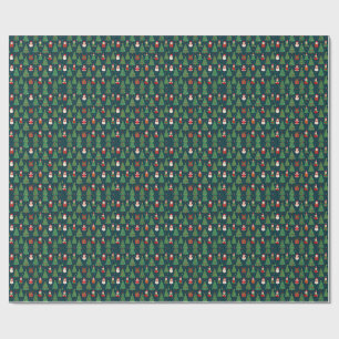 Weihnachtsfeiertags-Thema Geschenkpapier