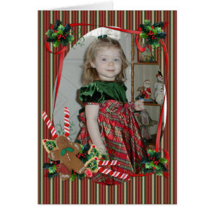 Weihnachtsfeiertagskarte elegant