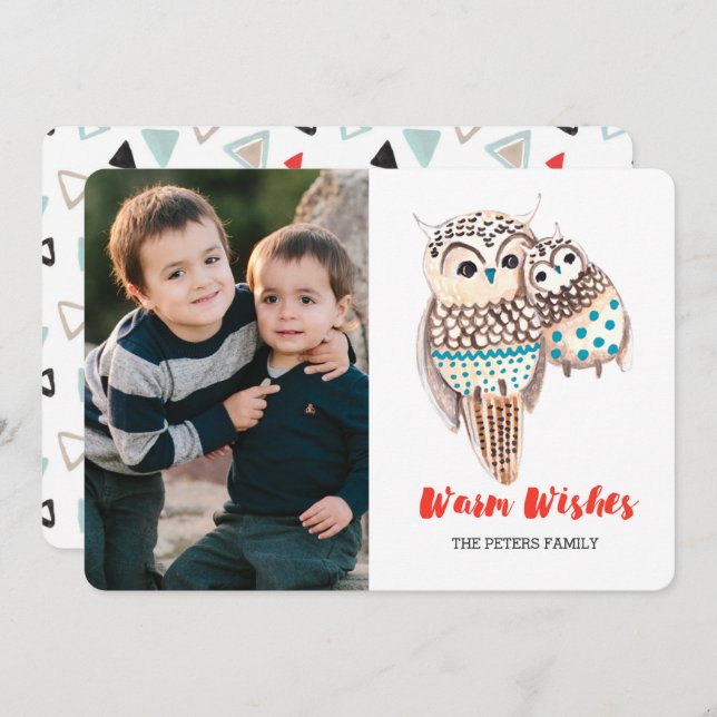 Weihnachtsfeierttage | Einladungen zu Foto (Vorne/Hinten)