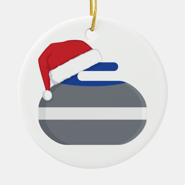 Weihnachtsfelsen, die Verzierung kräuseln Keramikornament (Vorne)